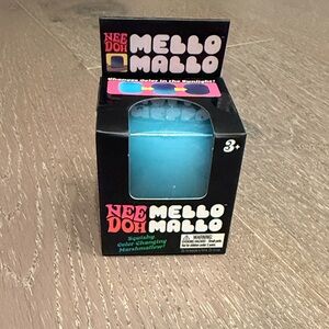 Color-Changing Blue Marshmallow Squishy Toy